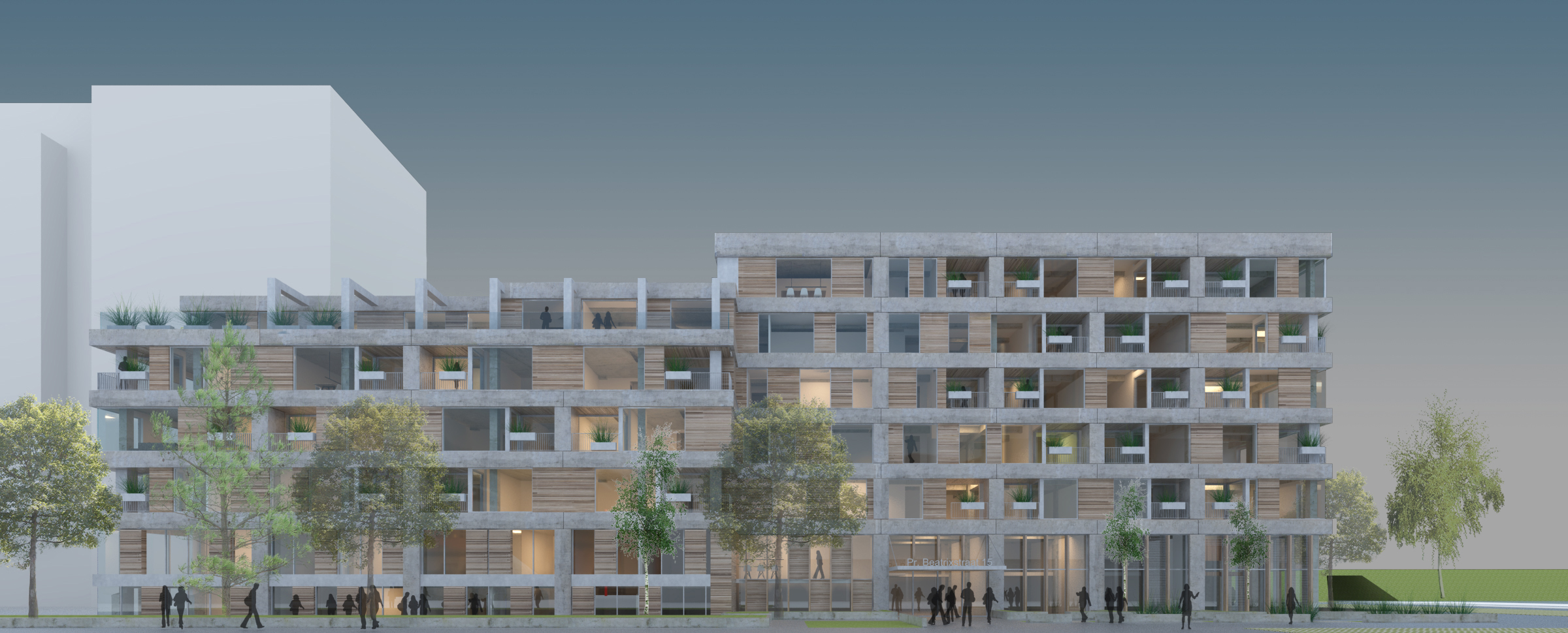 DUURZAME TRANSFORMATIE VOORMALIG UWV KANTOOR NAAR BIJNA 100 APPARTEMENTEN